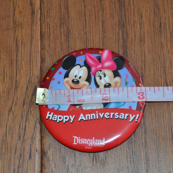 Disney 2 pk Happy Anniversary & Happily Ever After Souvenir Pins - Picture 5 of 8